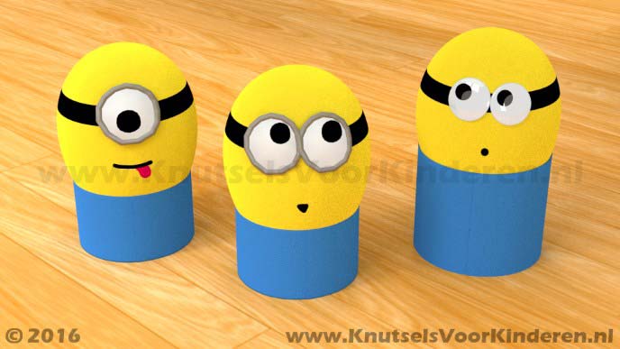 Ongebruikt Minions Paasei - Knutsels Voor Kinderen - Leuke Ideeën om te KU-86